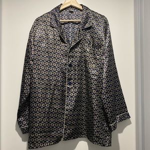 Oversized Silk Shirt